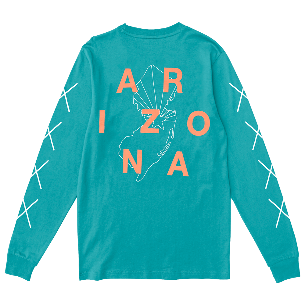 AZ Teal Longsleeve Tee