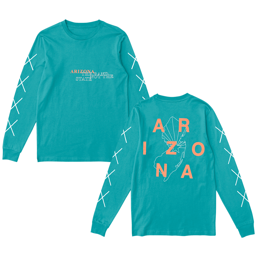 AZ Teal Longsleeve Tee
