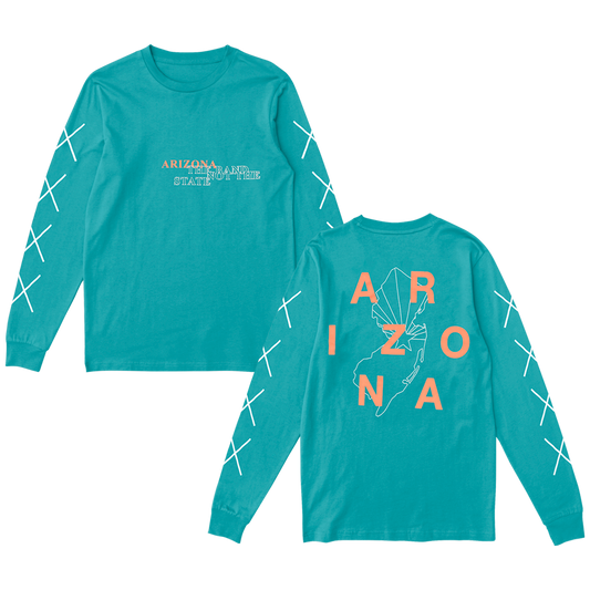 AZ Teal Longsleeve Tee