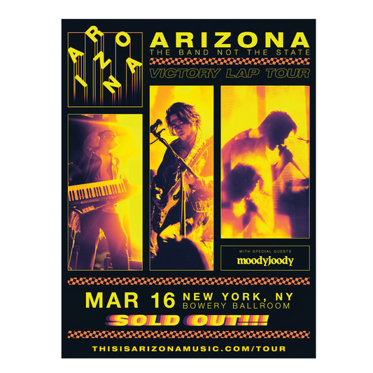 Victory Lap Tour - Bowery Ballroom 3/16 NYC Poster (Signed)