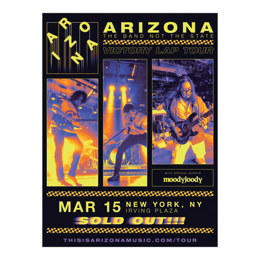 Victory Lap Tour - Irving Plaza 3/15 NYC Poster (Signed)